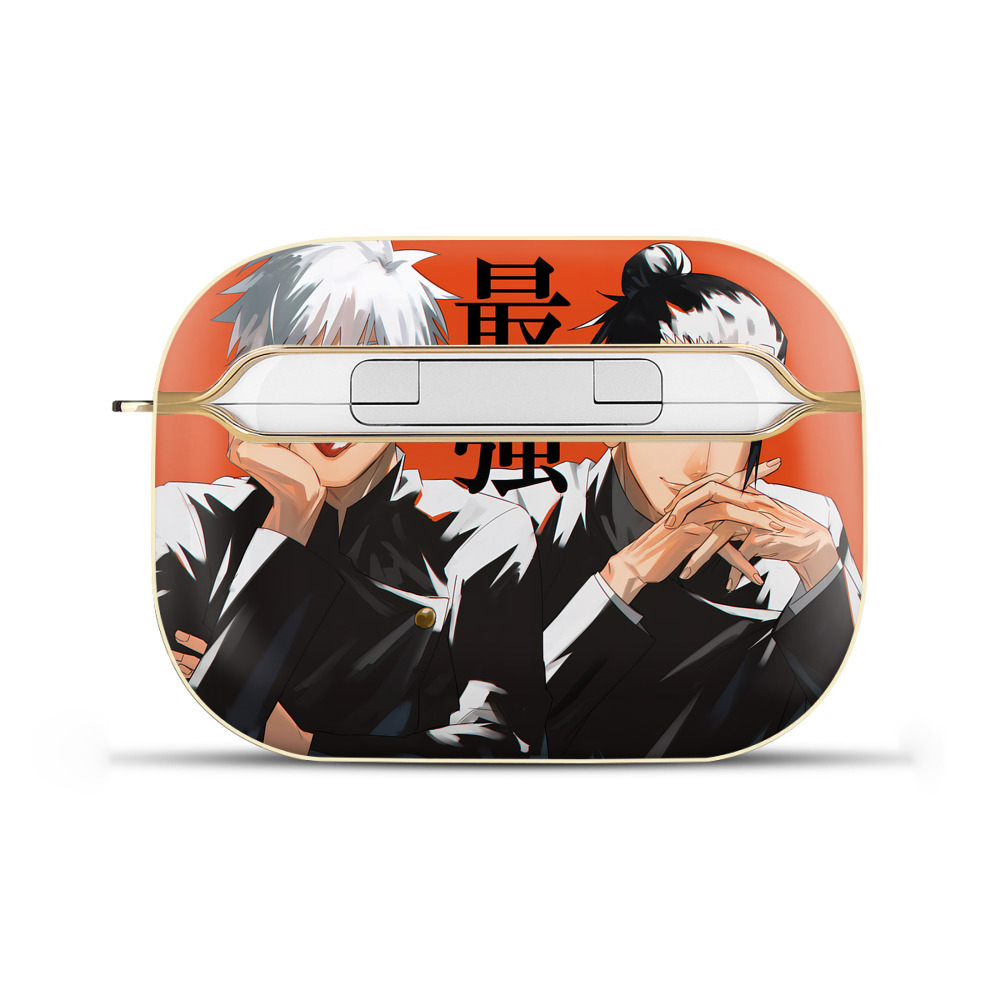 （画像用） 呪術廻戦 Jujutsu Kaisen 【AirPods Pro用】ハードシェル保護ケース｜耐衝撃・防指紋・カラビナ付き商品仕様