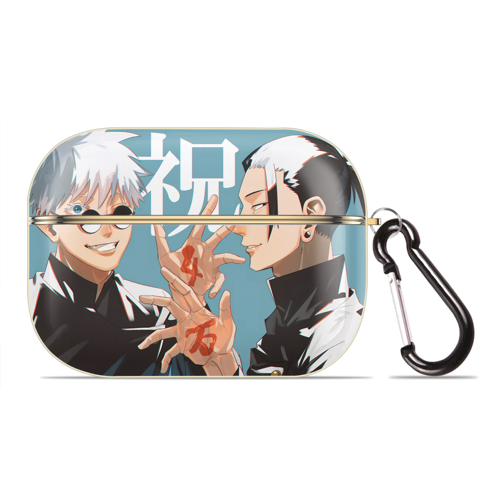 （画像用） 呪術廻戦 Jujutsu Kaisen 【AirPods Pro用】ハードシェル保護ケース｜耐衝撃・防指紋・カラビナ付き商品仕様