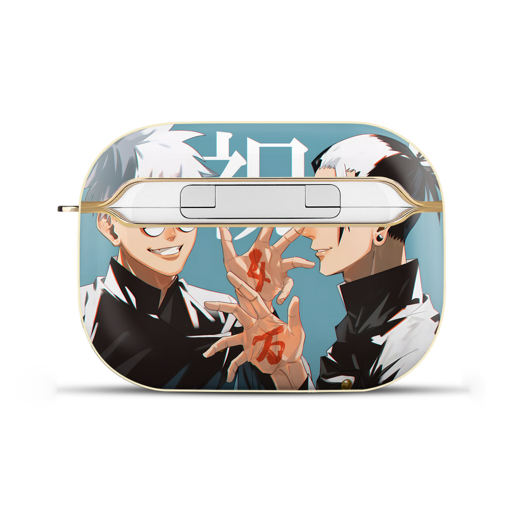 （画像用） 呪術廻戦 Jujutsu Kaisen 【AirPods Pro用】ハードシェル保護ケース｜耐衝撃・防指紋・カラビナ付き商品仕様