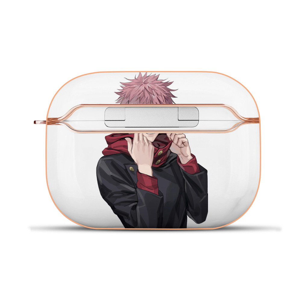 （画像用） 呪術廻戦 Jujutsu Kaisen 【AirPods Pro用】ハードシェル保護ケース｜耐衝撃・防指紋・カラビナ付き商品仕様