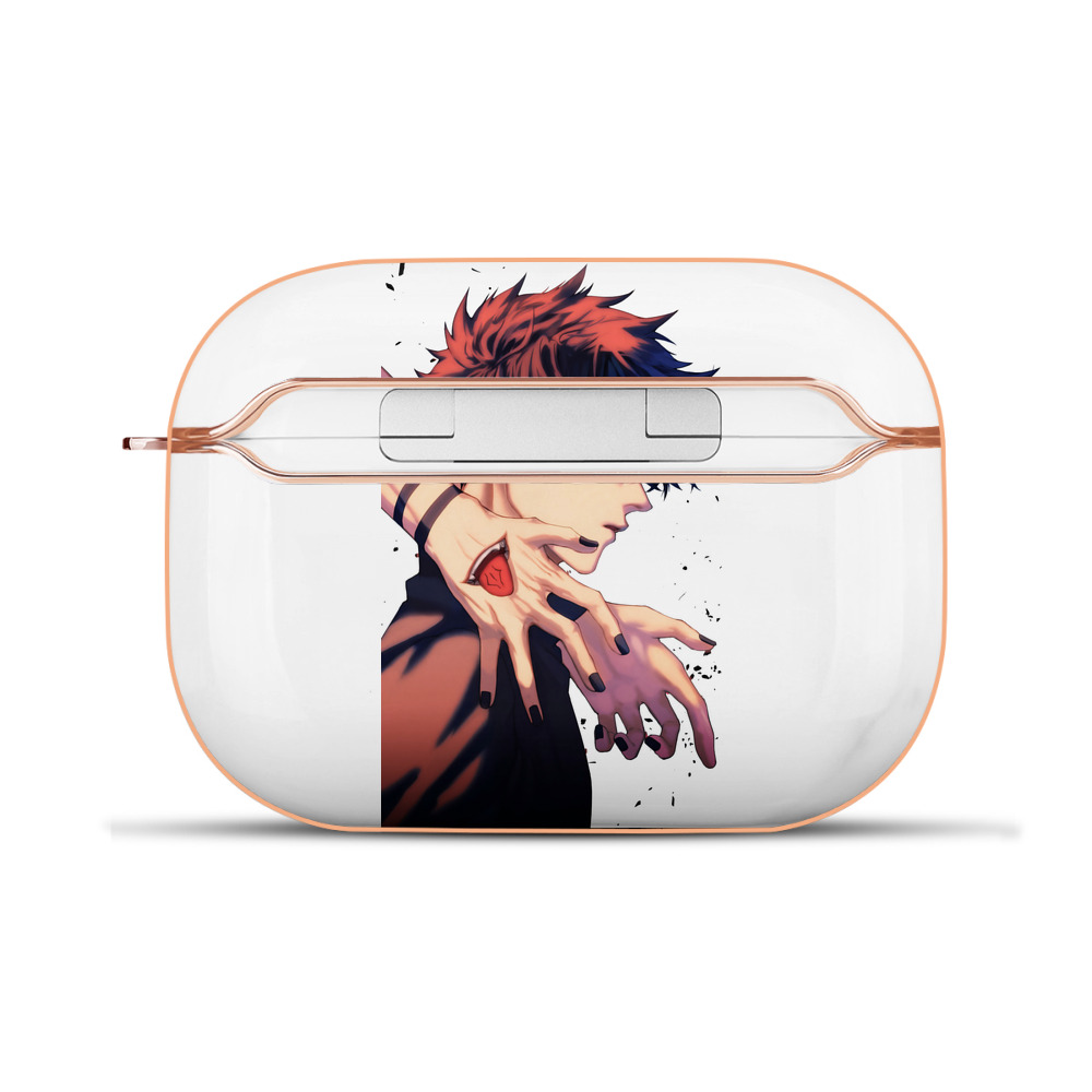 （画像用） 呪術廻戦 Jujutsu Kaisen 【AirPods Pro用】ハードシェル保護ケース｜耐衝撃・防指紋・カラビナ付き商品仕様