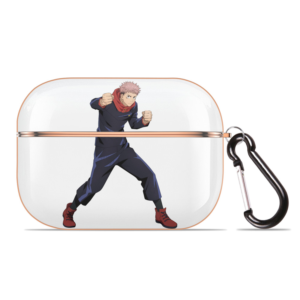 （画像用） 呪術廻戦 Jujutsu Kaisen 【AirPods Pro用】ハードシェル保護ケース｜耐衝撃・防指紋・カラビナ付き商品仕様