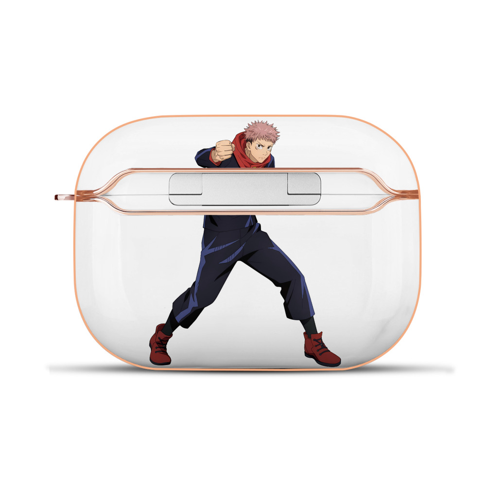 （画像用） 呪術廻戦 Jujutsu Kaisen 【AirPods Pro用】ハードシェル保護ケース｜耐衝撃・防指紋・カラビナ付き商品仕様