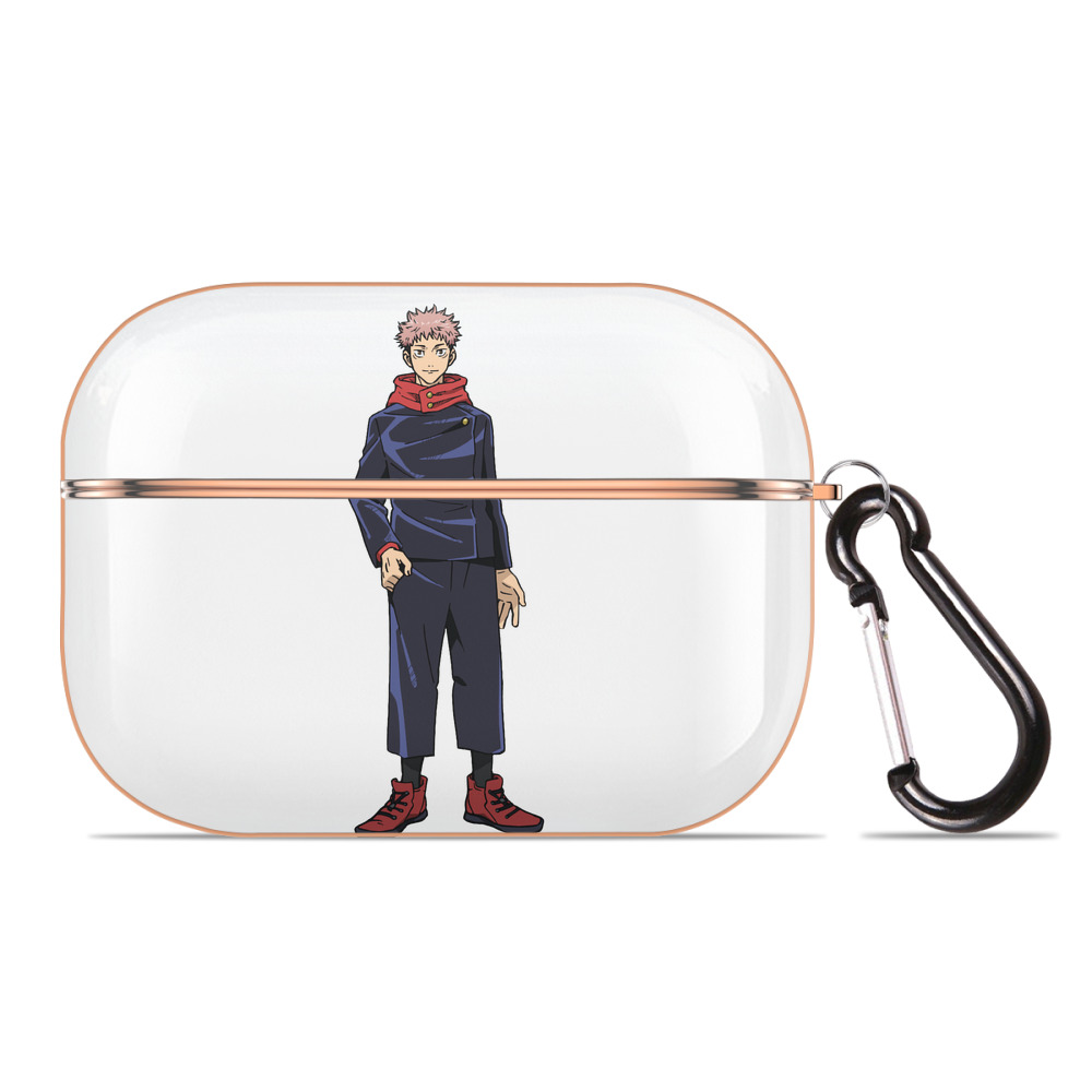 （画像用） 呪術廻戦 Jujutsu Kaisen 【AirPods Pro用】ハードシェル保護ケース｜耐衝撃・防指紋・カラビナ付き商品仕様