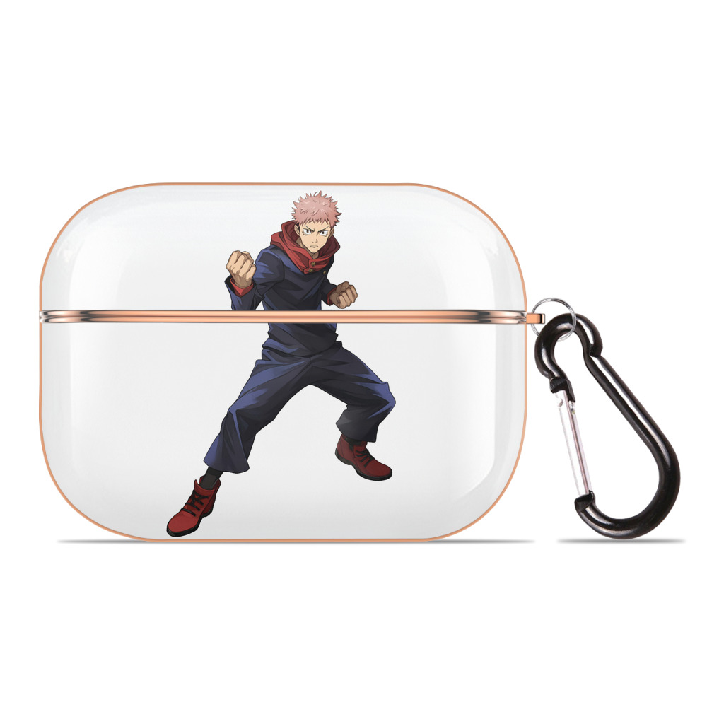 （画像用） 呪術廻戦 Jujutsu Kaisen 【AirPods Pro用】ハードシェル保護ケース｜耐衝撃・防指紋・カラビナ付き商品仕様