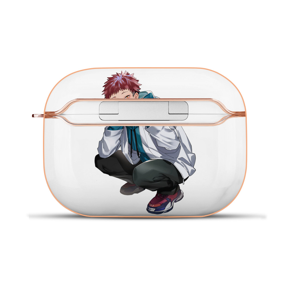 （画像用） 呪術廻戦 Jujutsu Kaisen 【AirPods Pro用】ハードシェル保護ケース｜耐衝撃・防指紋・カラビナ付き商品仕様