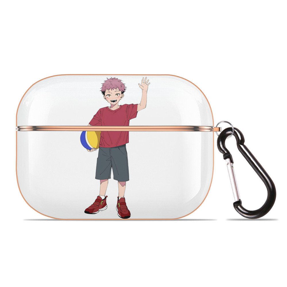 （画像用） 呪術廻戦 Jujutsu Kaisen 【AirPods Pro用】ハードシェル保護ケース｜耐衝撃・防指紋・カラビナ付き商品仕様