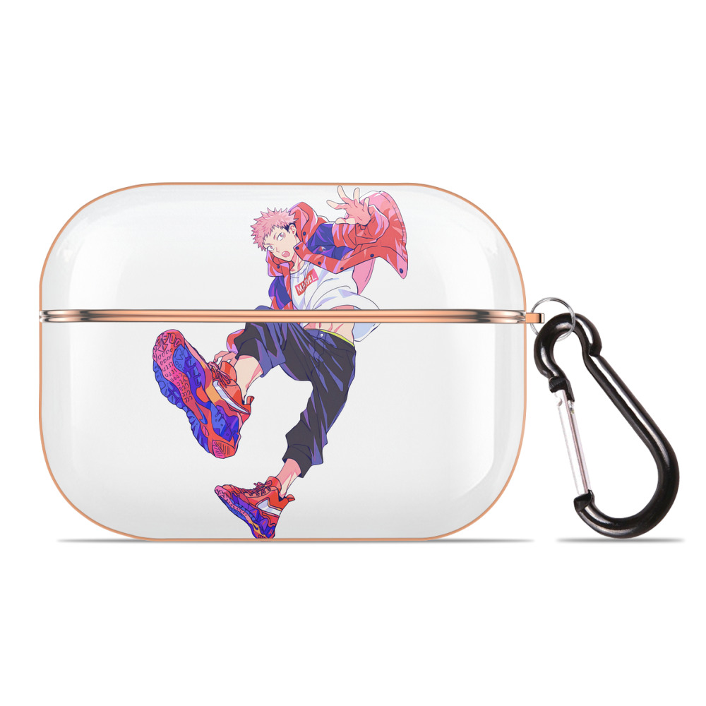（画像用） 呪術廻戦 Jujutsu Kaisen 【AirPods Pro用】ハードシェル保護ケース｜耐衝撃・防指紋・カラビナ付き商品仕様