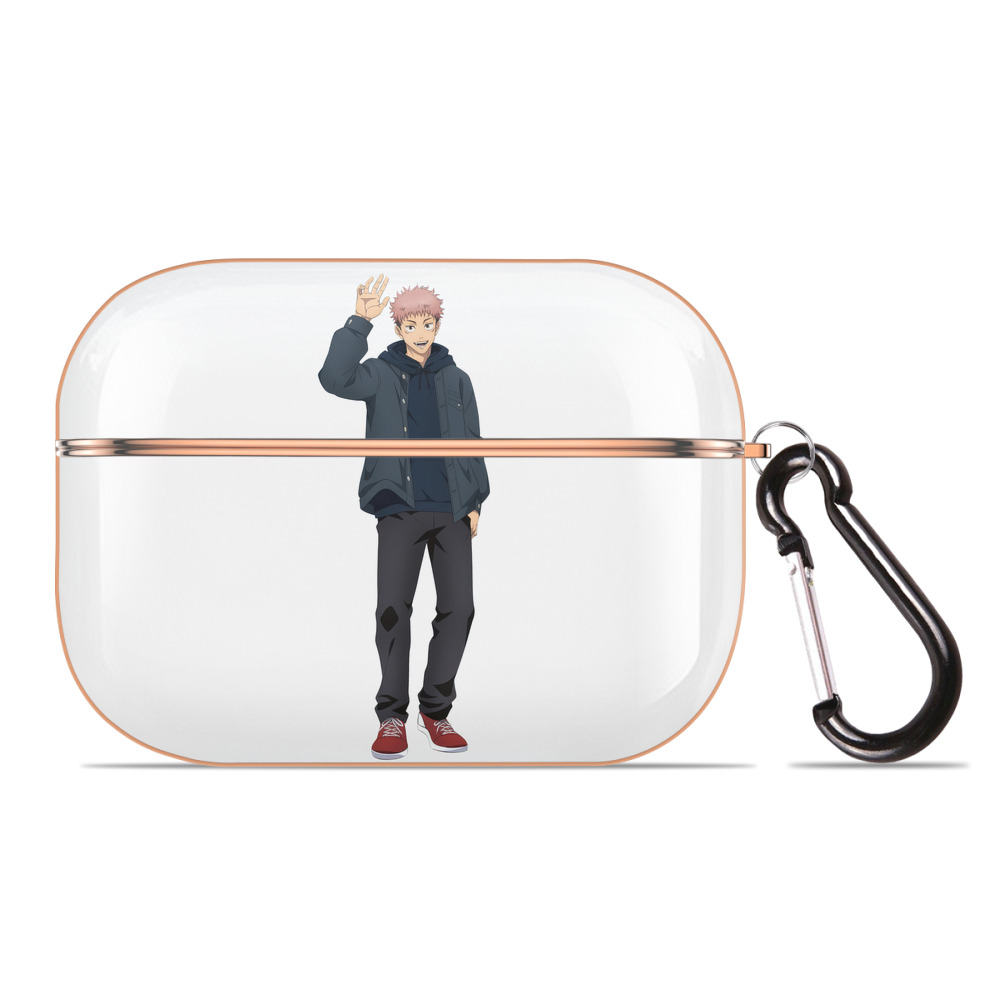 （画像用） 呪術廻戦 Jujutsu Kaisen 【AirPods Pro用】ハードシェル保護ケース｜耐衝撃・防指紋・カラビナ付き商品仕様