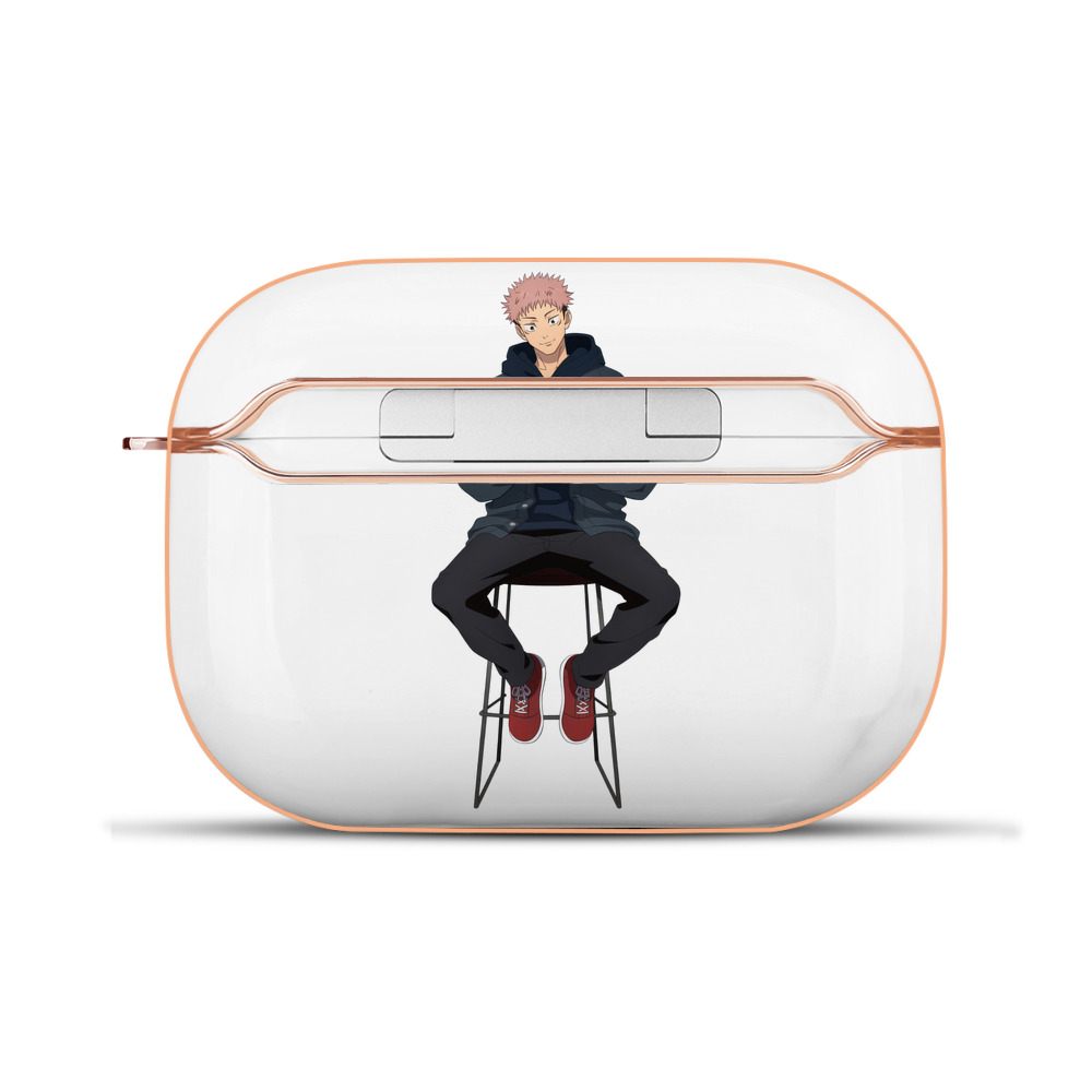 （画像用） 呪術廻戦 Jujutsu Kaisen 【AirPods Pro用】ハードシェル保護ケース｜耐衝撃・防指紋・カラビナ付き商品仕様