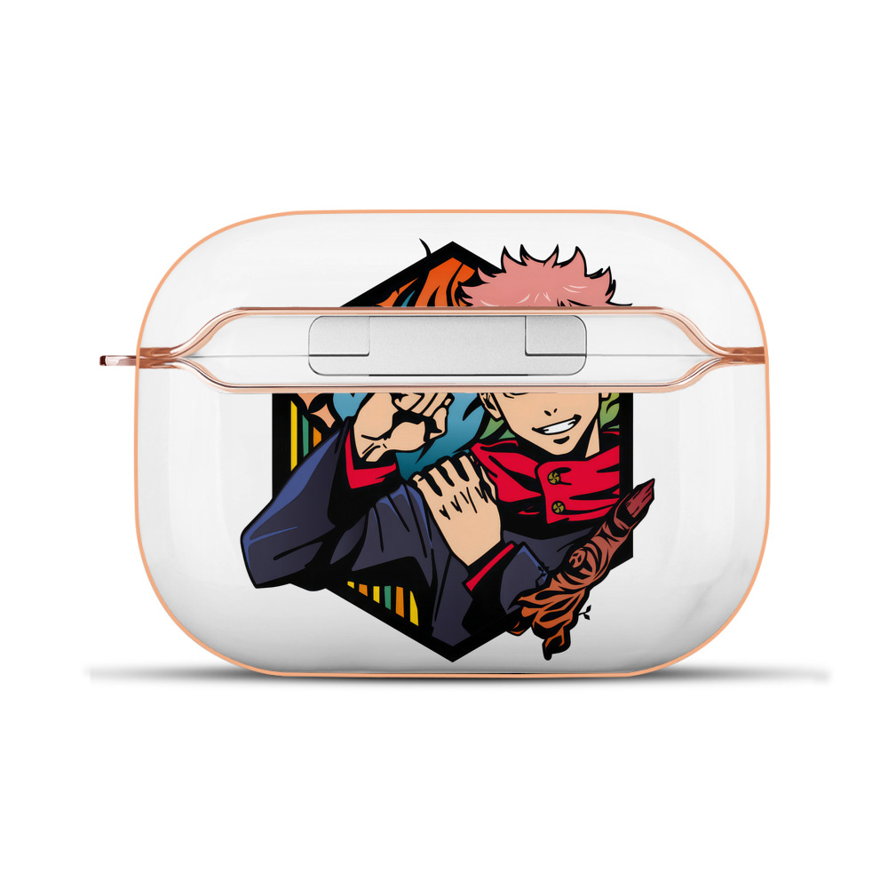 （画像用） 呪術廻戦 Jujutsu Kaisen 【AirPods Pro用】ハードシェル保護ケース｜耐衝撃・防指紋・カラビナ付き商品仕様