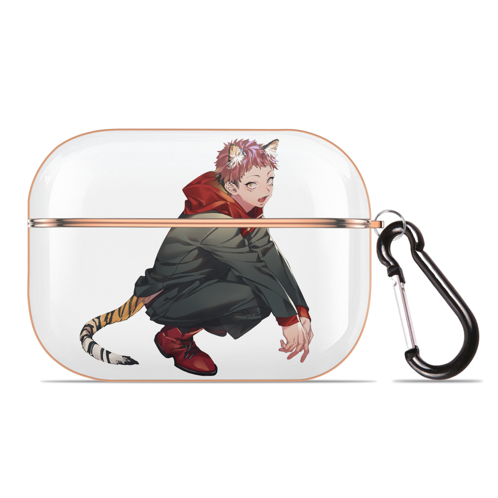 （画像用） 呪術廻戦 Jujutsu Kaisen 【AirPods Pro用】ハードシェル保護ケース｜耐衝撃・防指紋・カラビナ付き商品仕様