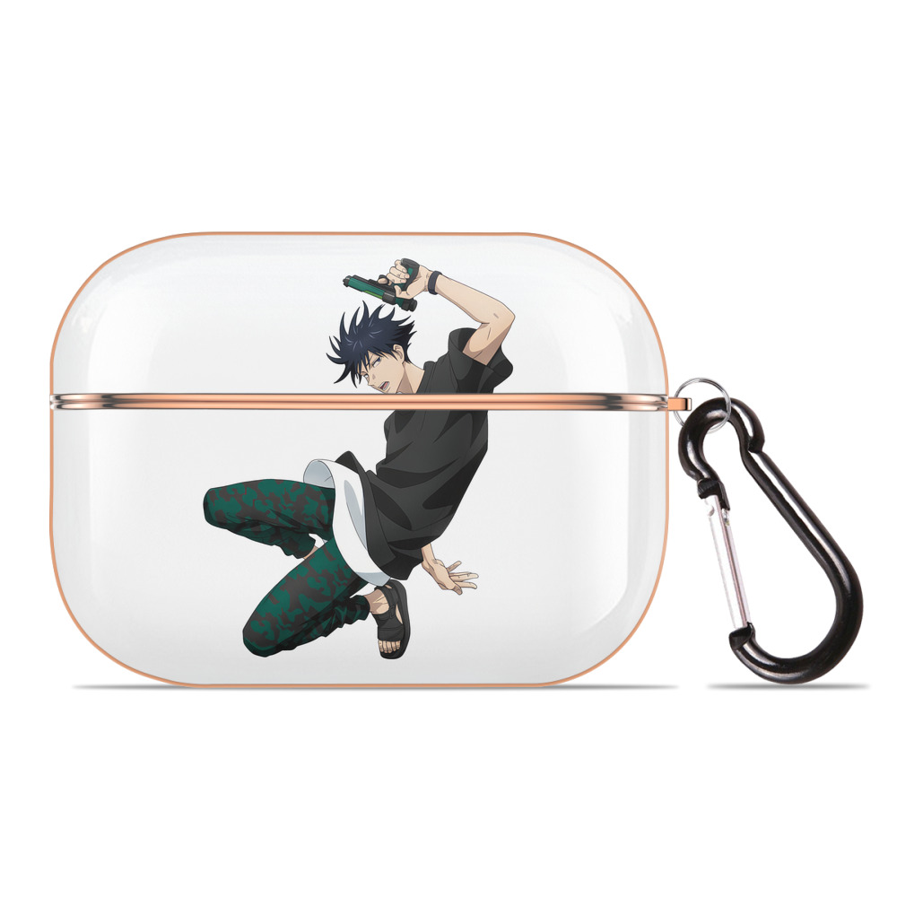 （画像用） 呪術廻戦 Jujutsu Kaisen 【AirPods Pro用】ハードシェル保護ケース｜耐衝撃・防指紋・カラビナ付き商品仕様