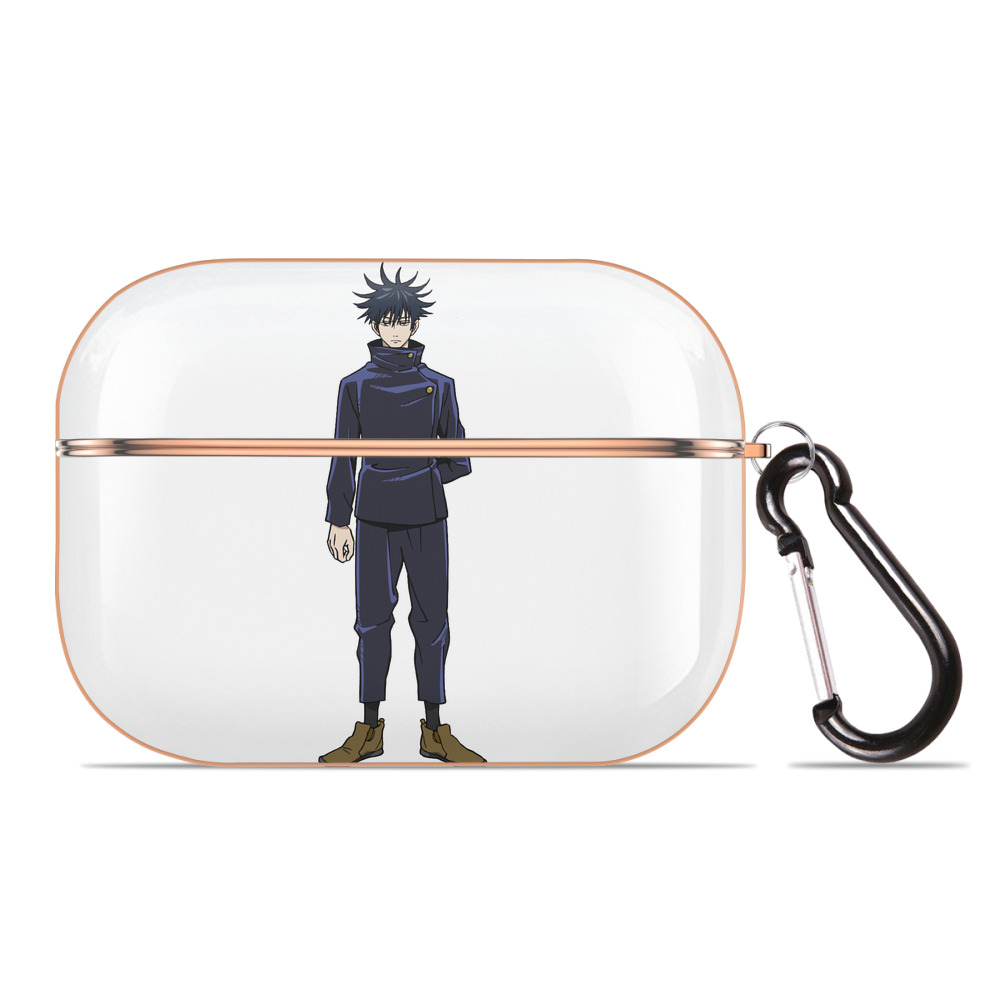（画像用） 呪術廻戦 Jujutsu Kaisen 【AirPods Pro用】ハードシェル保護ケース｜耐衝撃・防指紋・カラビナ付き商品仕様