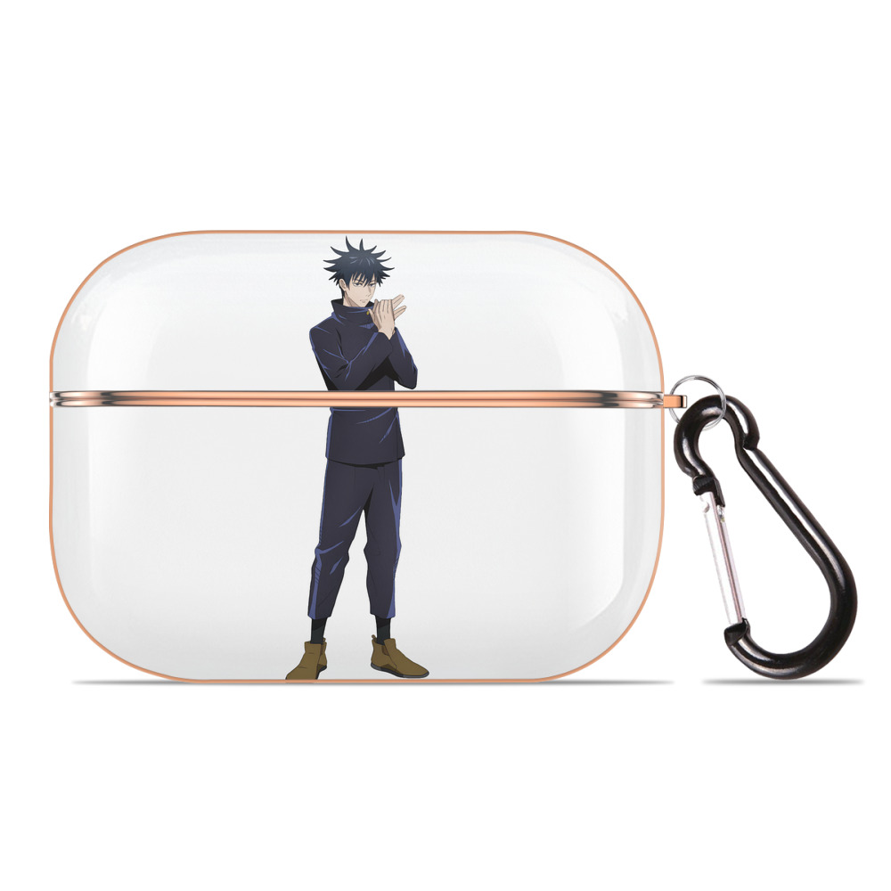 （画像用） 呪術廻戦 Jujutsu Kaisen 【AirPods Pro用】ハードシェル保護ケース｜耐衝撃・防指紋・カラビナ付き商品仕様