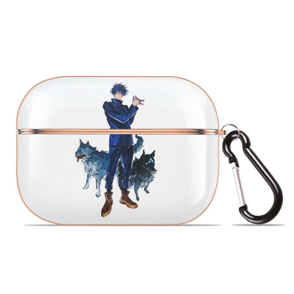 （画像用） 呪術廻戦 Jujutsu Kaisen 【AirPods Pro用】ハードシェル保護ケース｜耐衝撃・防指紋・カラビナ付き商品仕様