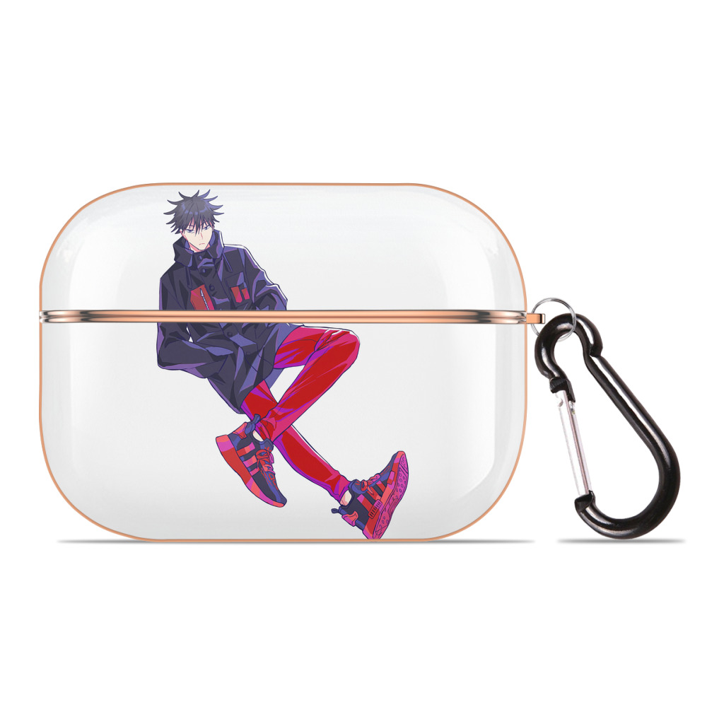 （画像用） 呪術廻戦 Jujutsu Kaisen 【AirPods Pro用】ハードシェル保護ケース｜耐衝撃・防指紋・カラビナ付き商品仕様