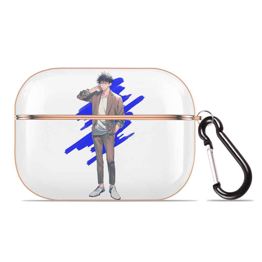 （画像用） 呪術廻戦 Jujutsu Kaisen 【AirPods Pro用】ハードシェル保護ケース｜耐衝撃・防指紋・カラビナ付き商品仕様