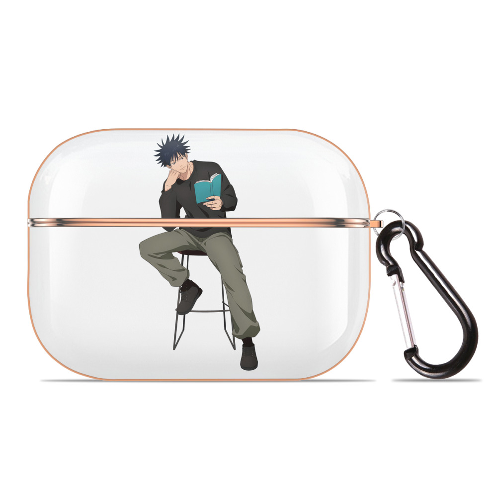 （画像用） 呪術廻戦 Jujutsu Kaisen 【AirPods Pro用】ハードシェル保護ケース｜耐衝撃・防指紋・カラビナ付き商品仕様