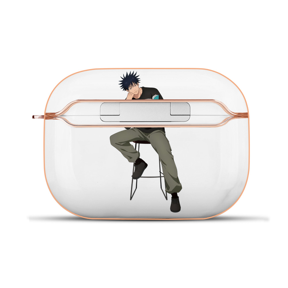 （画像用） 呪術廻戦 Jujutsu Kaisen 【AirPods Pro用】ハードシェル保護ケース｜耐衝撃・防指紋・カラビナ付き商品仕様