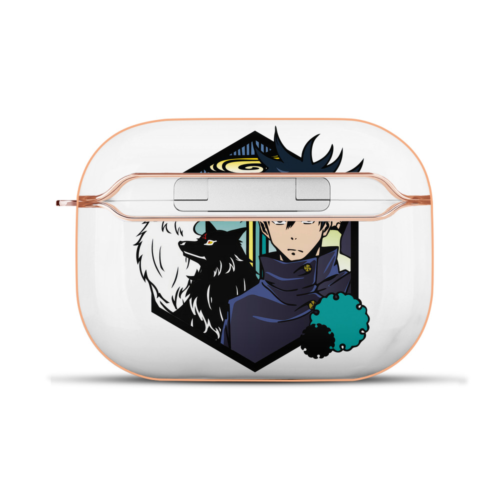 （画像用） 呪術廻戦 Jujutsu Kaisen 【AirPods Pro用】ハードシェル保護ケース｜耐衝撃・防指紋・カラビナ付き商品仕様