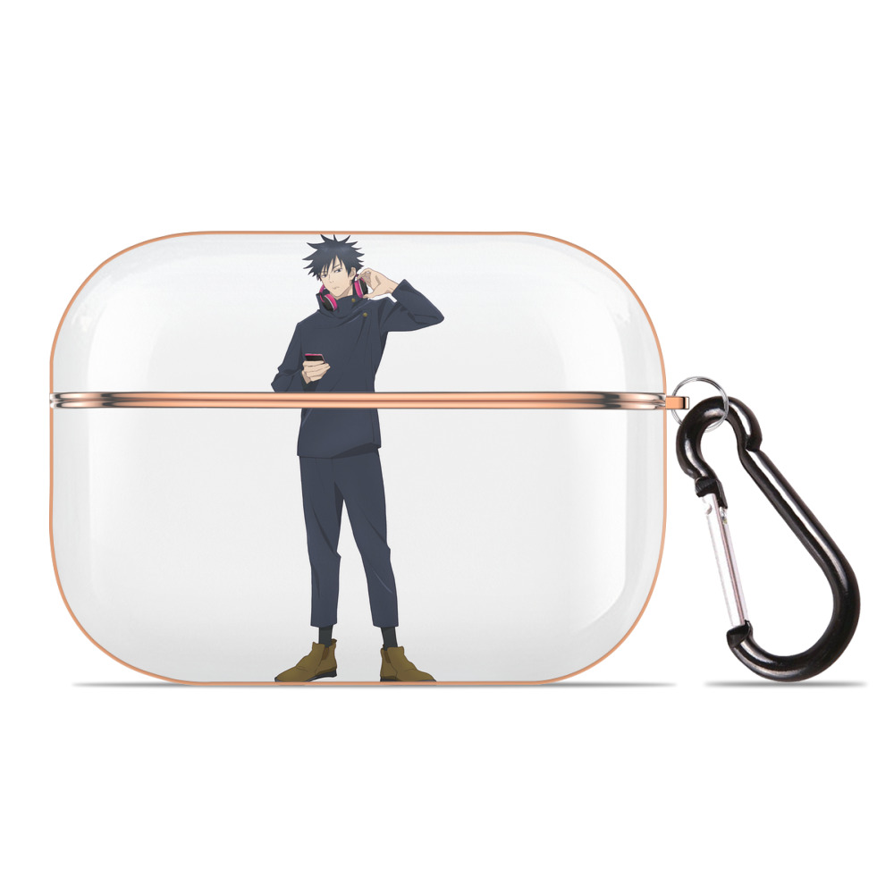 （画像用） 呪術廻戦 Jujutsu Kaisen 【AirPods Pro用】ハードシェル保護ケース｜耐衝撃・防指紋・カラビナ付き商品仕様