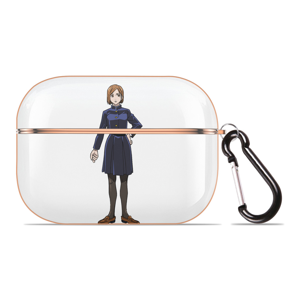 （画像用） 呪術廻戦 Jujutsu Kaisen 【AirPods Pro用】ハードシェル保護ケース｜耐衝撃・防指紋・カラビナ付き商品仕様
