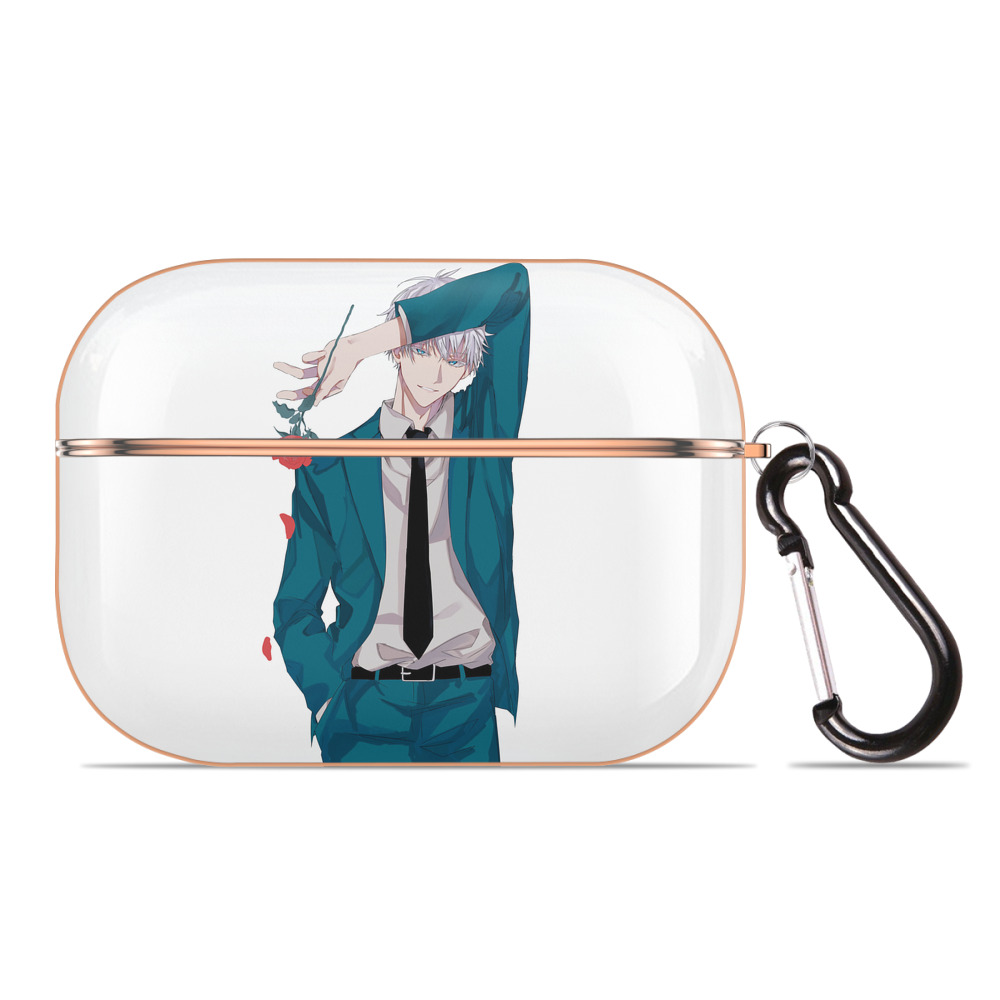（画像用） 呪術廻戦 Jujutsu Kaisen 【AirPods Pro用】ハードシェル保護ケース｜耐衝撃・防指紋・カラビナ付き商品仕様