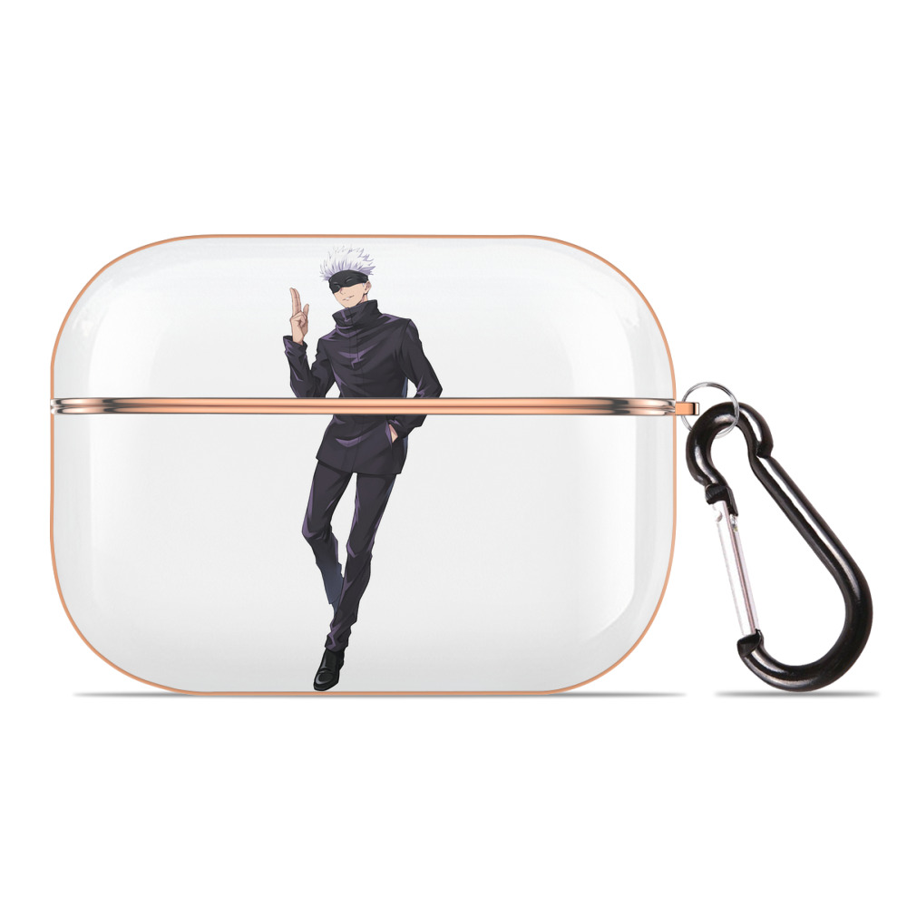 （画像用） 呪術廻戦 Jujutsu Kaisen 【AirPods Pro用】ハードシェル保護ケース｜耐衝撃・防指紋・カラビナ付き商品仕様