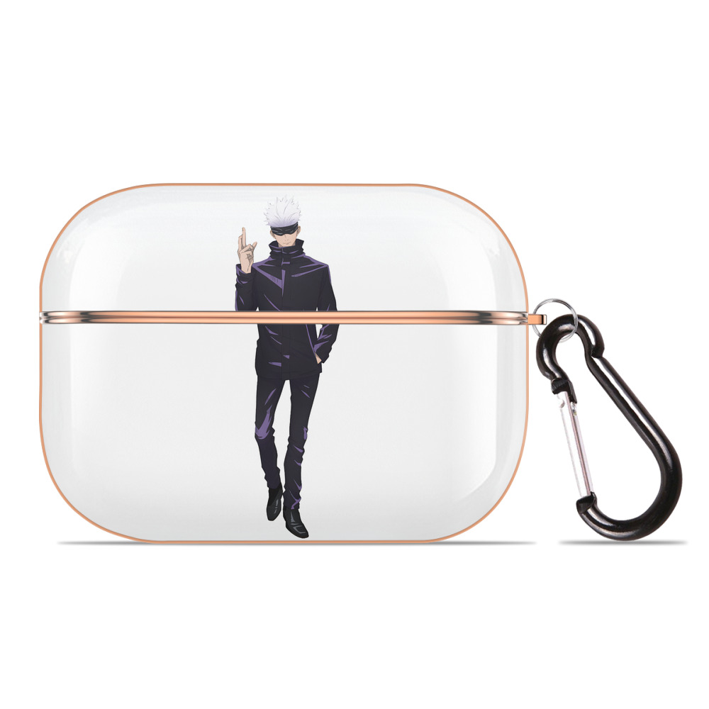 （画像用） 呪術廻戦 Jujutsu Kaisen 【AirPods Pro用】ハードシェル保護ケース｜耐衝撃・防指紋・カラビナ付き商品仕様