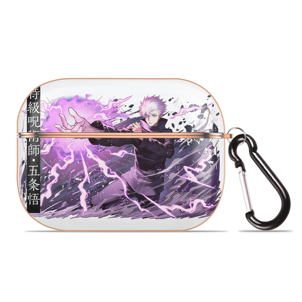 （画像用） 呪術廻戦 Jujutsu Kaisen 【AirPods Pro用】ハードシェル保護ケース｜耐衝撃・防指紋・カラビナ付き商品仕様