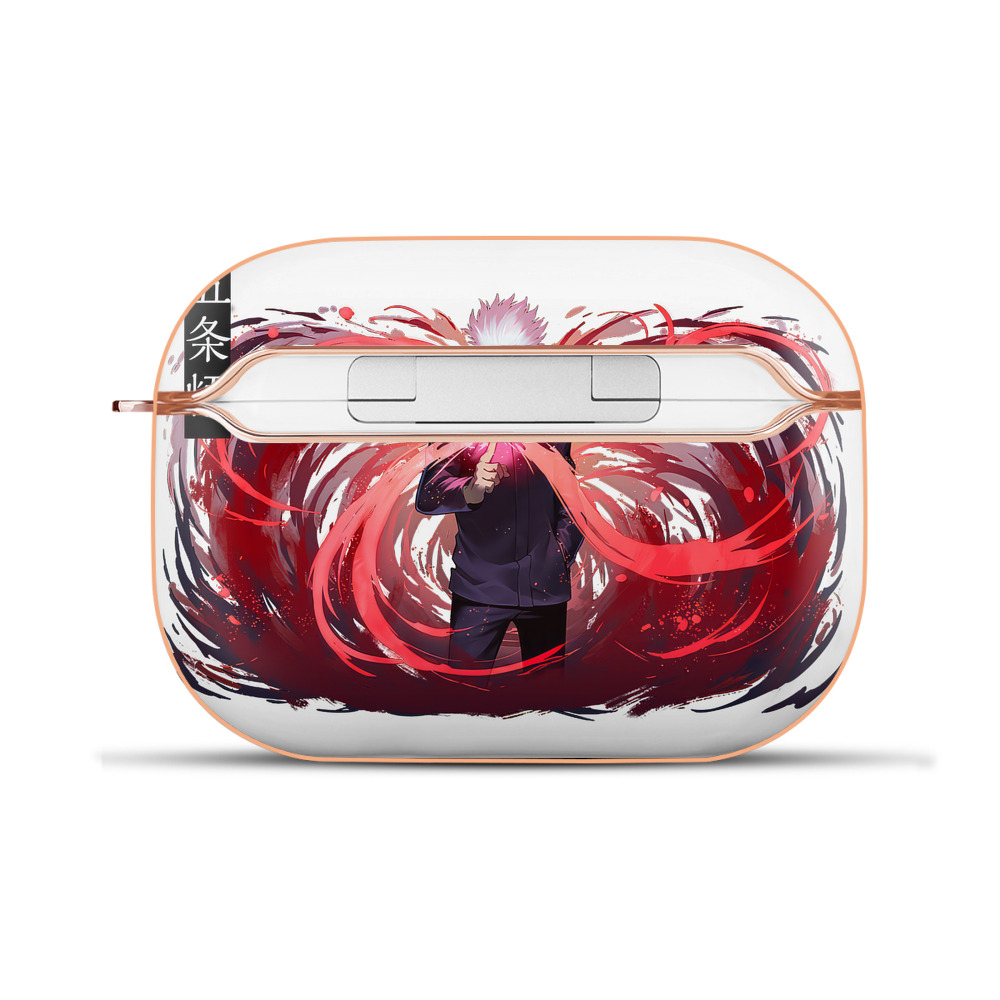 （画像用） 呪術廻戦 Jujutsu Kaisen 【AirPods Pro用】ハードシェル保護ケース｜耐衝撃・防指紋・カラビナ付き商品仕様