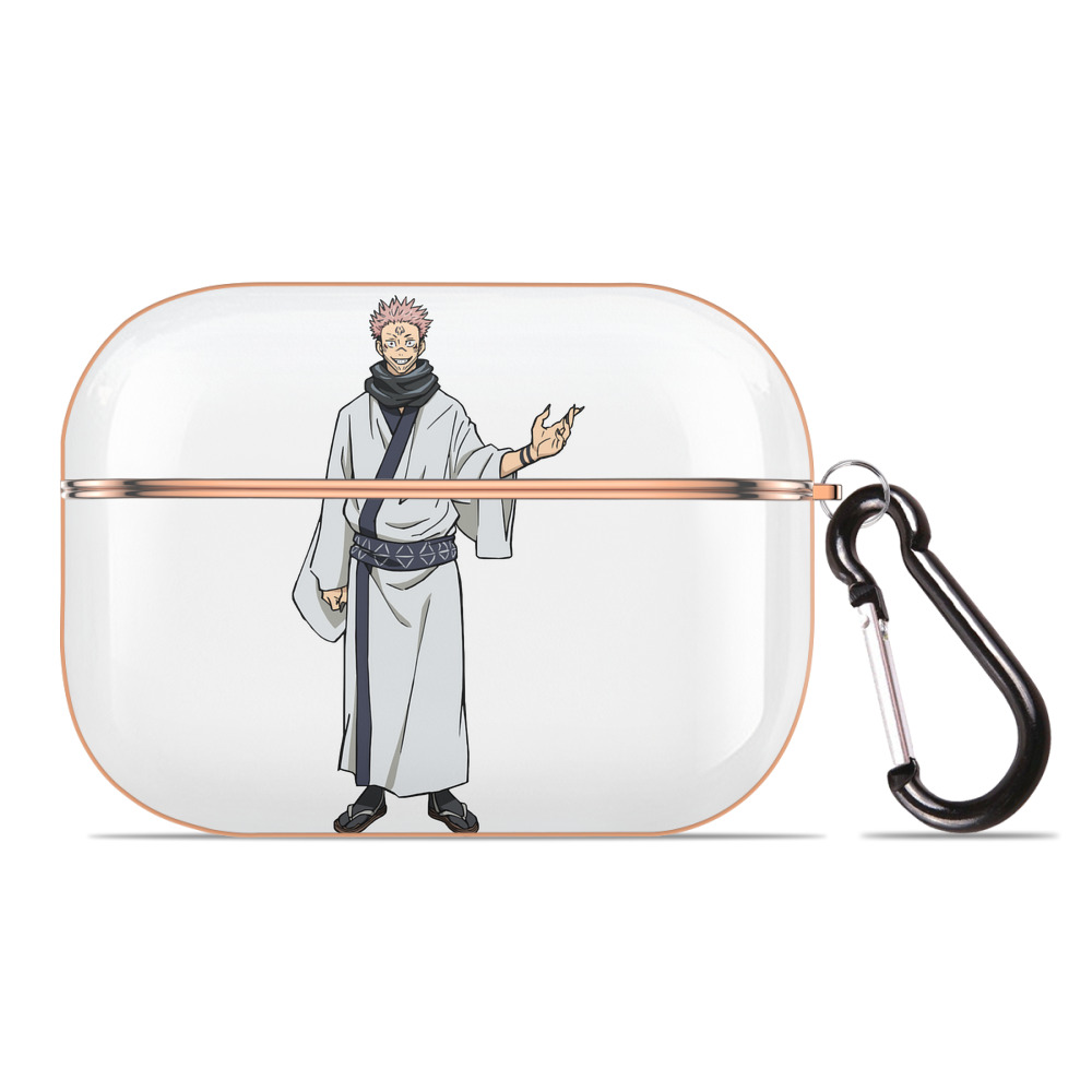 （画像用） 呪術廻戦 Jujutsu Kaisen 【AirPods Pro用】ハードシェル保護ケース｜耐衝撃・防指紋・カラビナ付き商品仕様
