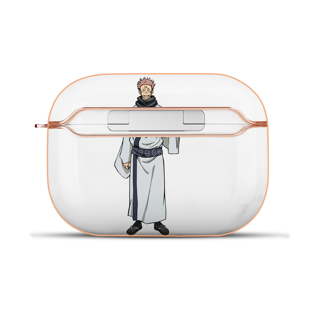 （画像用） 呪術廻戦 Jujutsu Kaisen 【AirPods Pro用】ハードシェル保護ケース｜耐衝撃・防指紋・カラビナ付き商品仕様