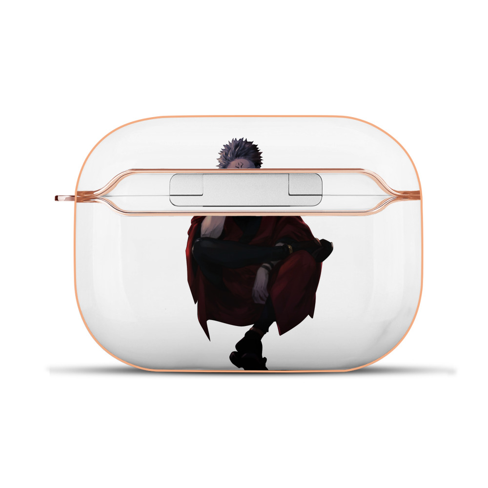 （画像用） 呪術廻戦 Jujutsu Kaisen 【AirPods Pro用】ハードシェル保護ケース｜耐衝撃・防指紋・カラビナ付き商品仕様