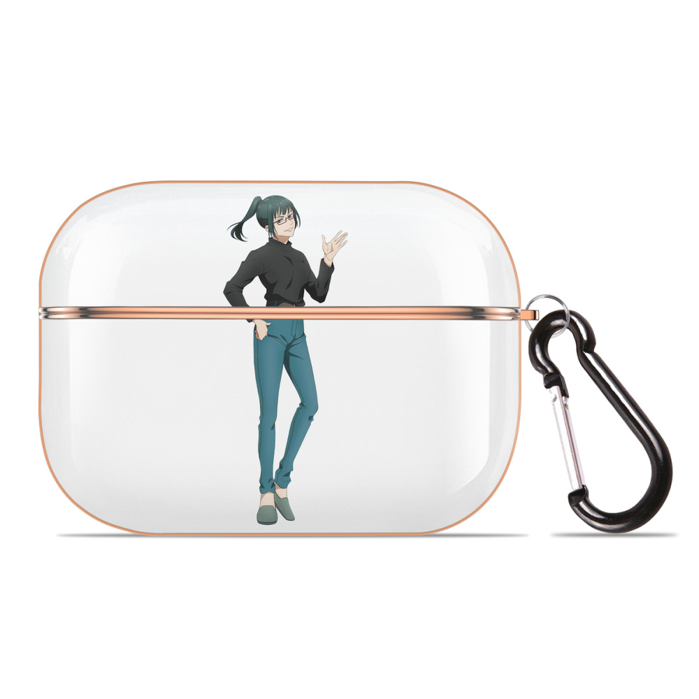 （画像用） 呪術廻戦 Jujutsu Kaisen 【AirPods Pro用】ハードシェル保護ケース｜耐衝撃・防指紋・カラビナ付き商品仕様
