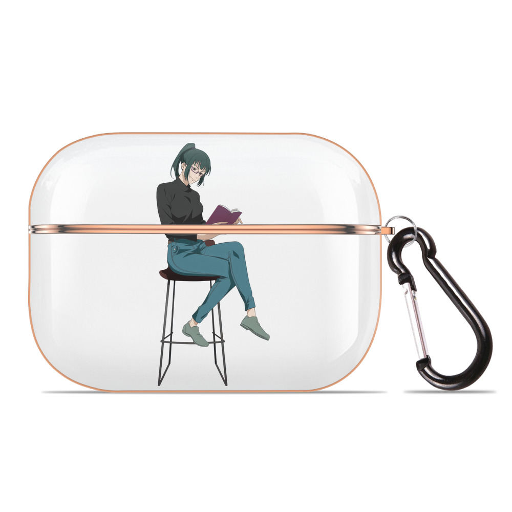 （画像用） 呪術廻戦 Jujutsu Kaisen 【AirPods Pro用】ハードシェル保護ケース｜耐衝撃・防指紋・カラビナ付き商品仕様