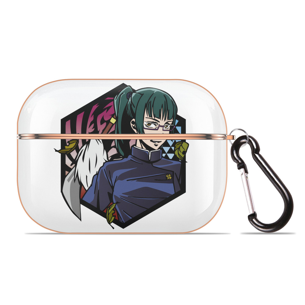 （画像用） 呪術廻戦 Jujutsu Kaisen 【AirPods Pro用】ハードシェル保護ケース｜耐衝撃・防指紋・カラビナ付き商品仕様