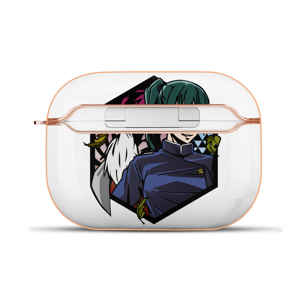 （画像用） 呪術廻戦 Jujutsu Kaisen 【AirPods Pro用】ハードシェル保護ケース｜耐衝撃・防指紋・カラビナ付き商品仕様