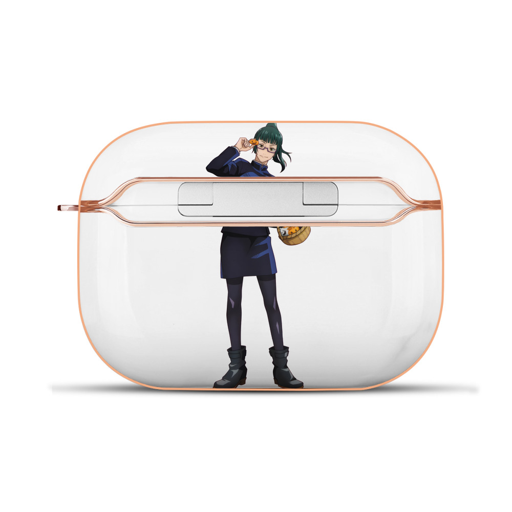 （画像用） 呪術廻戦 Jujutsu Kaisen 【AirPods Pro用】ハードシェル保護ケース｜耐衝撃・防指紋・カラビナ付き商品仕様