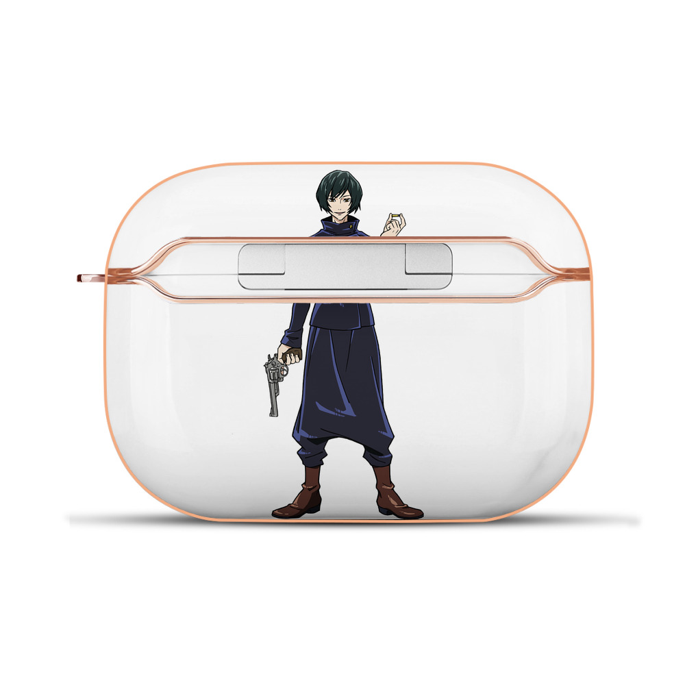 （画像用） 呪術廻戦 Jujutsu Kaisen 【AirPods Pro用】ハードシェル保護ケース｜耐衝撃・防指紋・カラビナ付き商品仕様