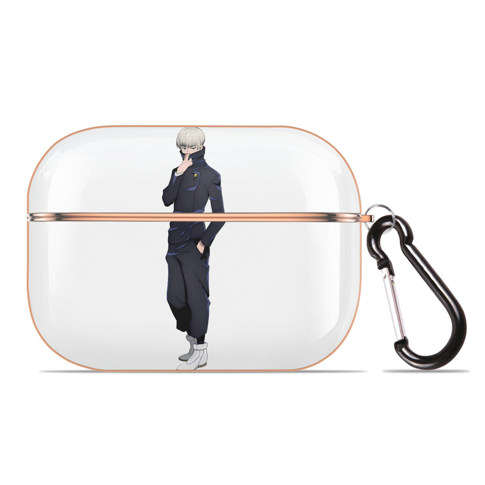 （画像用） 呪術廻戦 Jujutsu Kaisen 【AirPods Pro用】ハードシェル保護ケース｜耐衝撃・防指紋・カラビナ付き商品仕様