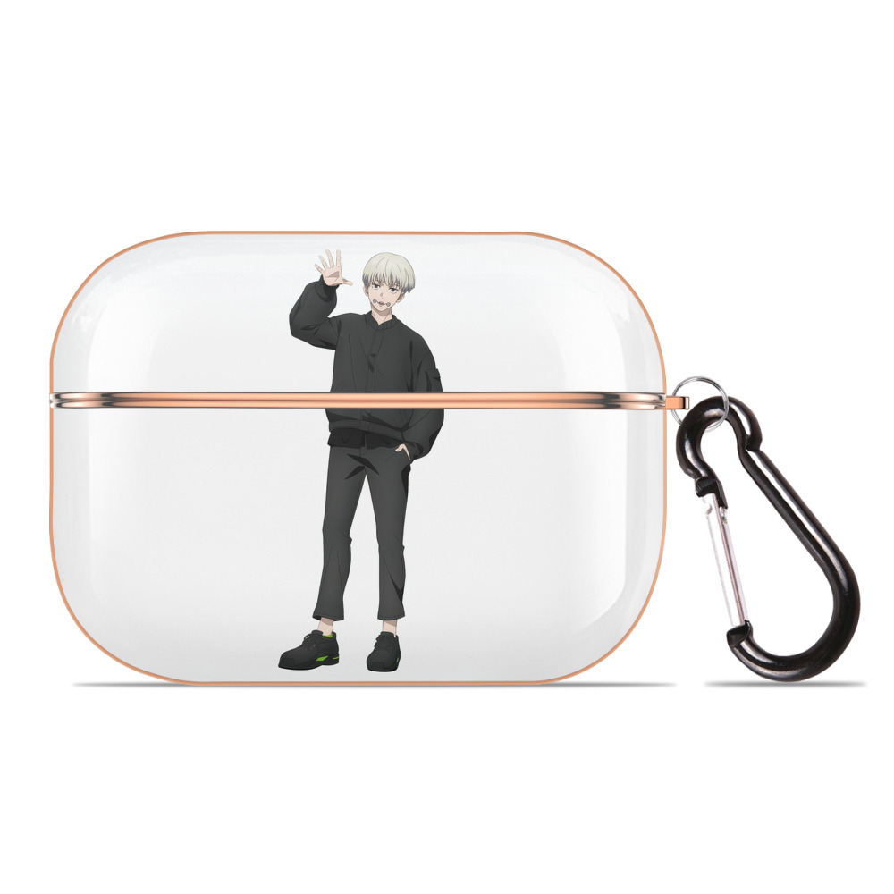 （画像用） 呪術廻戦 Jujutsu Kaisen 【AirPods Pro用】ハードシェル保護ケース｜耐衝撃・防指紋・カラビナ付き商品仕様
