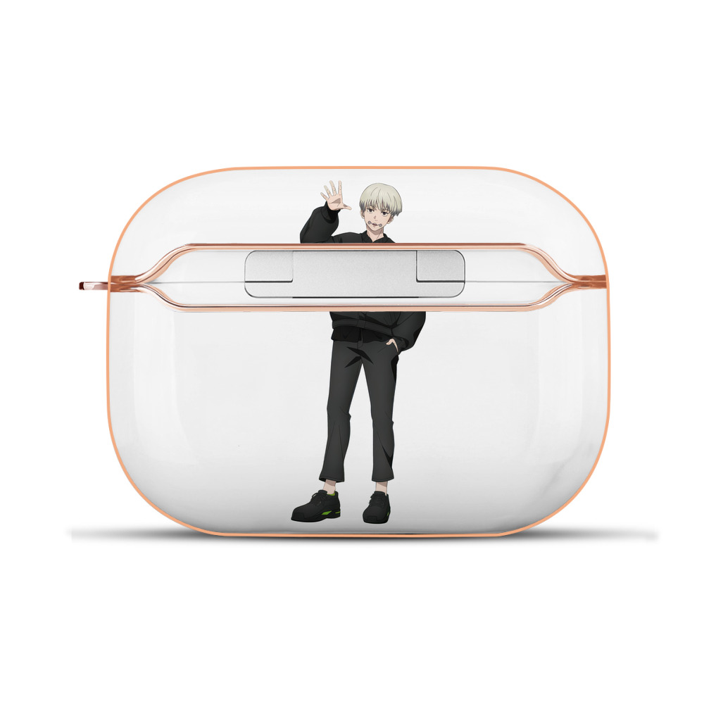 （画像用） 呪術廻戦 Jujutsu Kaisen 【AirPods Pro用】ハードシェル保護ケース｜耐衝撃・防指紋・カラビナ付き商品仕様