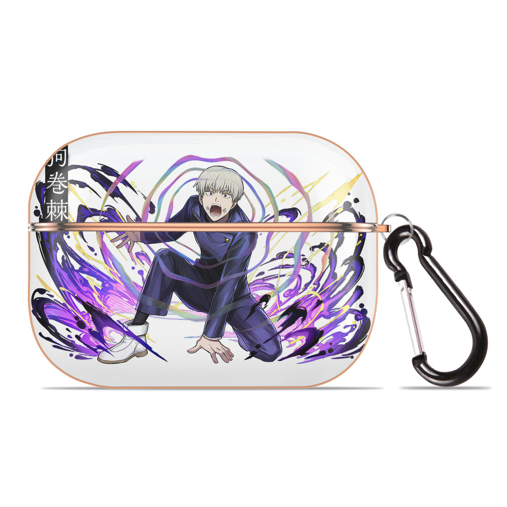 （画像用） 呪術廻戦 Jujutsu Kaisen 【AirPods Pro用】ハードシェル保護ケース｜耐衝撃・防指紋・カラビナ付き商品仕様
