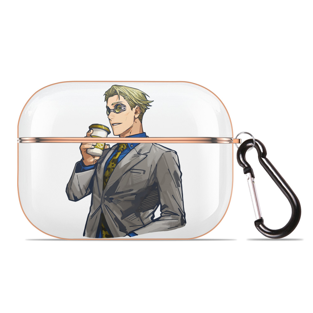 （画像用） 呪術廻戦 Jujutsu Kaisen 【AirPods Pro用】ハードシェル保護ケース｜耐衝撃・防指紋・カラビナ付き商品仕様