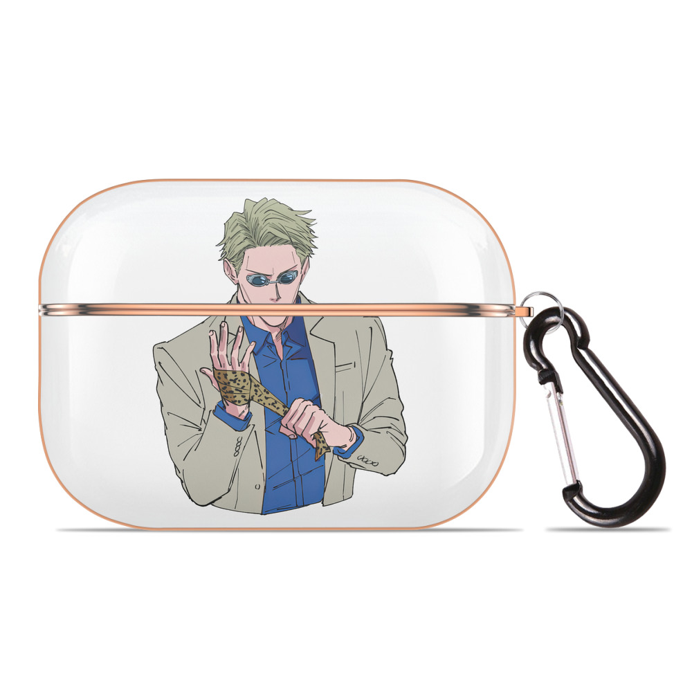 （画像用） 呪術廻戦 Jujutsu Kaisen 【AirPods Pro用】ハードシェル保護ケース｜耐衝撃・防指紋・カラビナ付き商品仕様