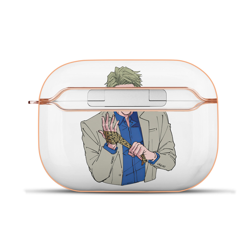 （画像用） 呪術廻戦 Jujutsu Kaisen 【AirPods Pro用】ハードシェル保護ケース｜耐衝撃・防指紋・カラビナ付き商品仕様