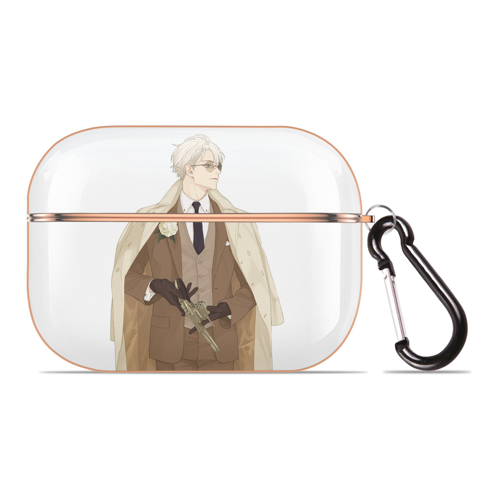 （画像用） 呪術廻戦 Jujutsu Kaisen 【AirPods Pro用】ハードシェル保護ケース｜耐衝撃・防指紋・カラビナ付き商品仕様