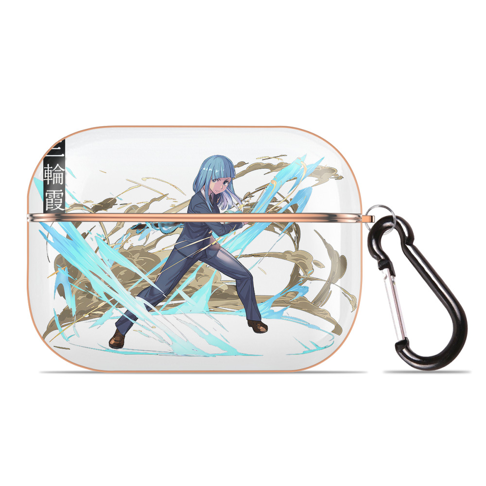 呪術廻戦 Jujutsu Kaisen 【AirPods Pro用】ハードシェル保護ケース｜耐衝撃・防指紋・カラビナ付き商品仕様